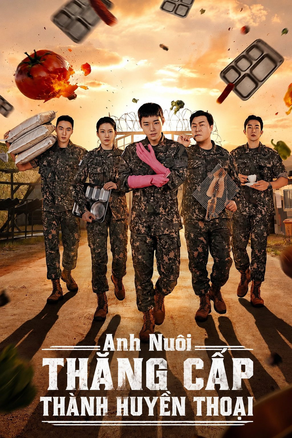 Xem Phim Huyền Thoại Lính Bếp (Anh Nuôi - Thăng Cấp Thành Huyền Thoại) Vietsub HD Online