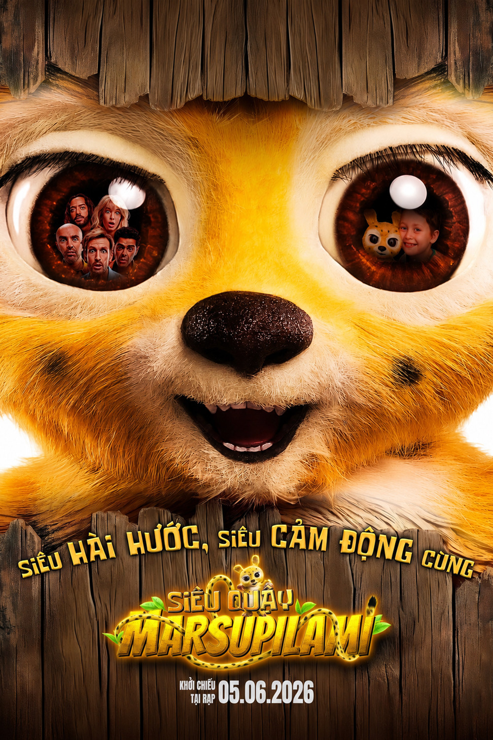 Poster phim Siêu Quậy Marsupilami trên Phim Mới